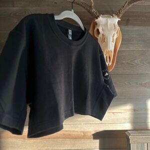 Adidas by Stella McCartney Black Crop Top